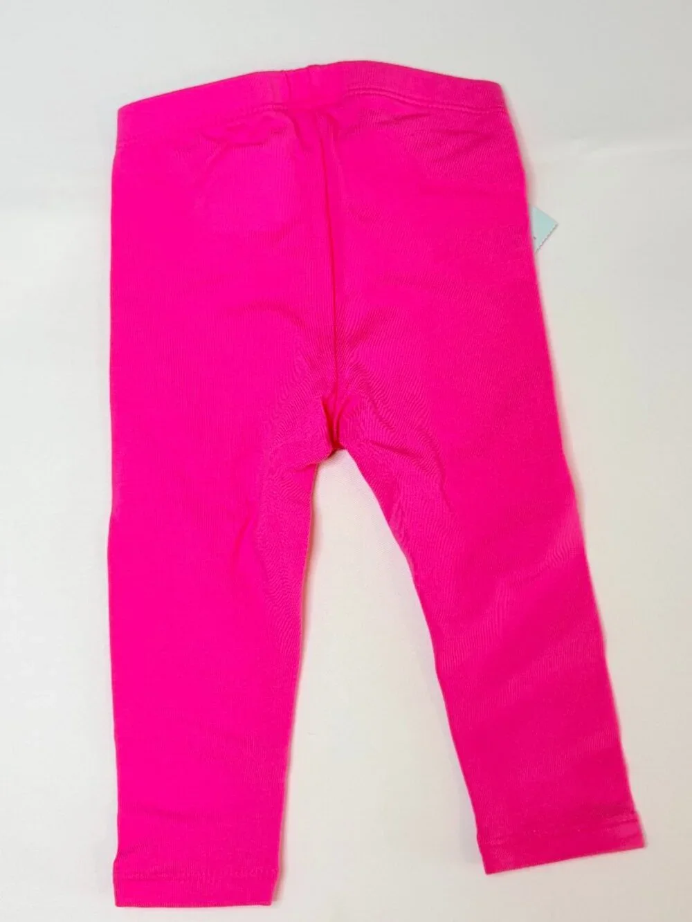 Cat & Jack Toddler Leggings 12M Pink Tough Knee Cotton Durable Stretch New